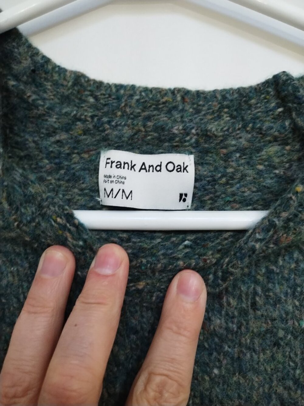Frank and Oak wool blend long sleeve sweater - Picture 2 of 5